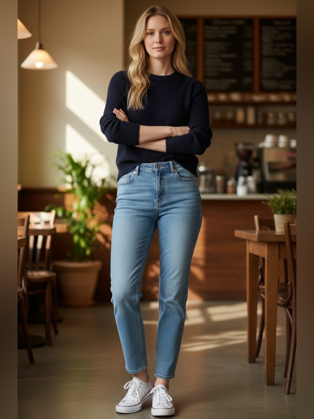Talbots Light Blue Modern Ankle Jeans